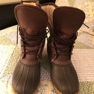 Women's Boots by L.L.Bean®, 10" Shearling Lined